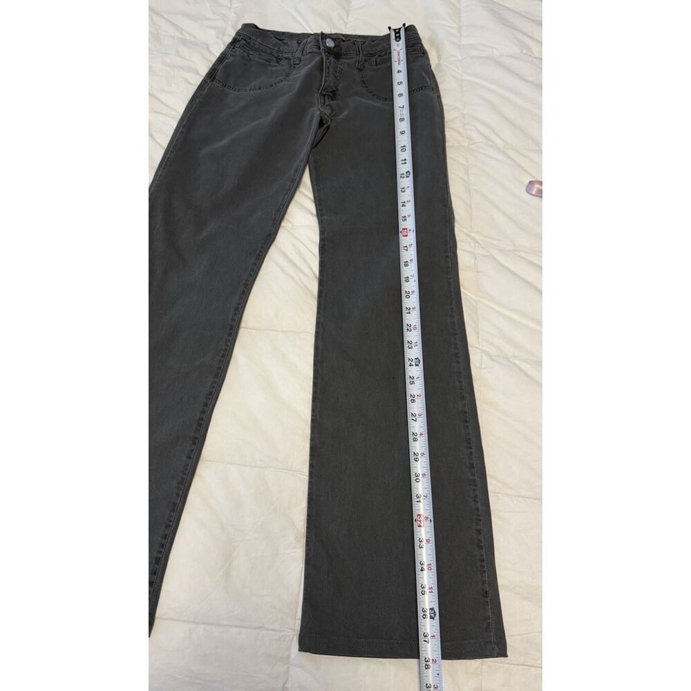 VTG Dead Sexy Jeans Womens 26 Gray Denim Low Rise Bootcut Y2K 00s - Picture 5 of 8
